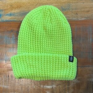 Neon Green Free People Movement Beanie